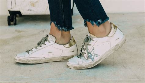 why do golden goose shoes look dirty.